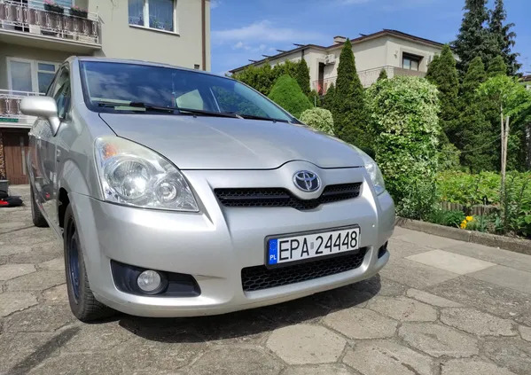 toyota corolla verso podlaskie Toyota Corolla Verso cena 12000 przebieg: 280000, rok produkcji 2009 z Łódź